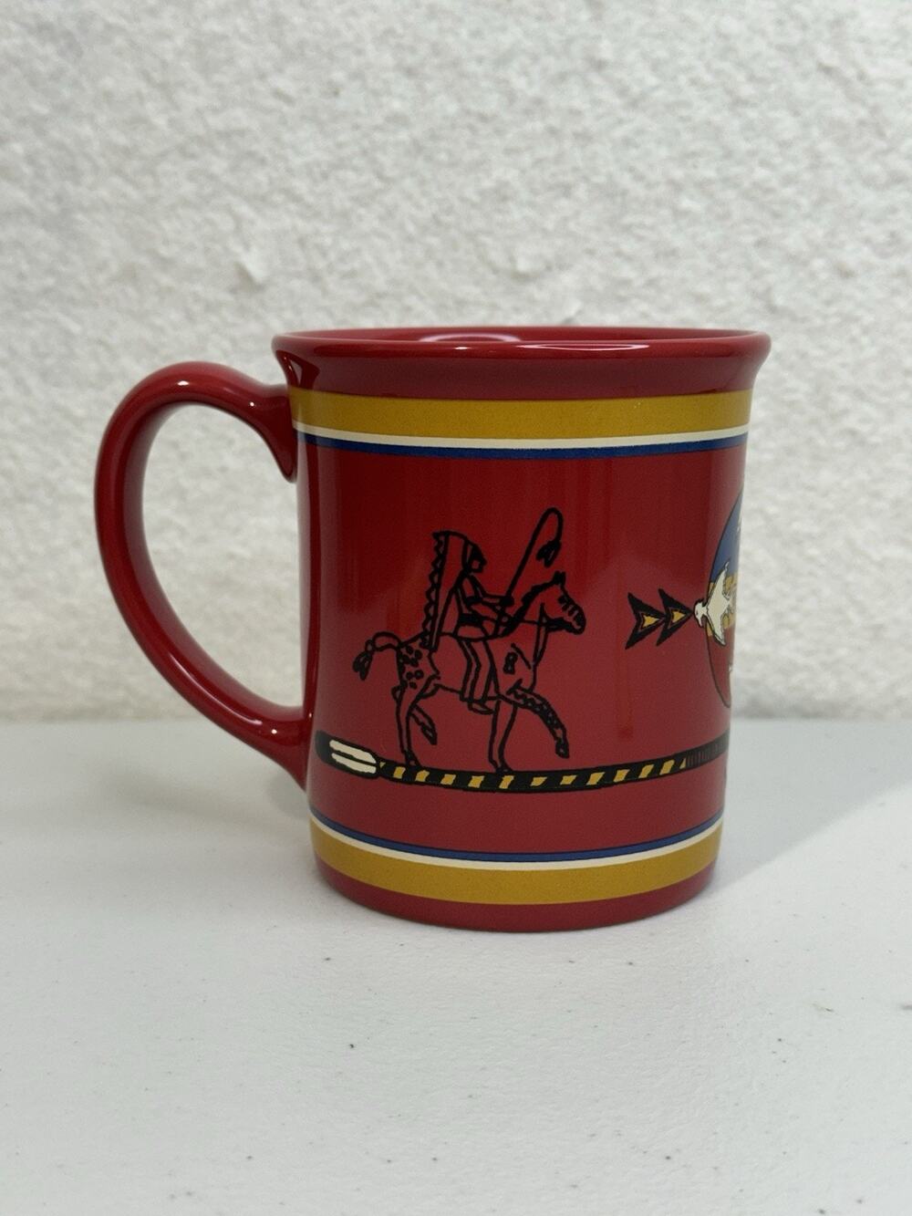 Pendleton Mills Celebrate the Horse Tribal Blanket 18oz Mug Legendary Collection